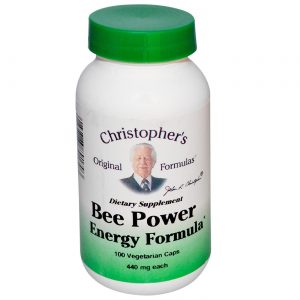 Dr. Christophers, Poder da Abelha Fórmula Energética - 100 Cápsulas Vegetarianas