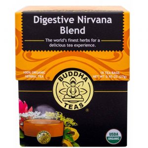 Buddha Teas, Mistura Nirvana Digestiva - 18 Saquinhos de Chá
