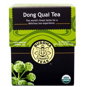 Buddha Teas Herbal Tea, Chá, Dong Quai - 18 Saquinhos de Chá