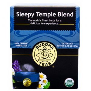 Buddha Teas, Chá Mistura de Templos do Sono - 18 Sacos de Chá