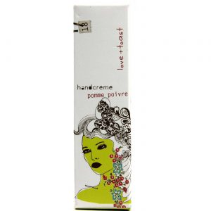 Love and Toast, Creme Hidratante para as Mãos, Pimenta e Maçã - 35 g