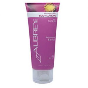 Aubrey Orgânicos Hidratante Corporal, Madressilva - All Skin Types - 3 oz