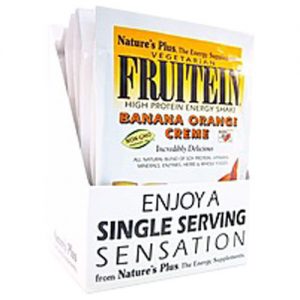 Nature's Plus Fruitein Shake Mix, Banana Orange Cream - 8 Packets
