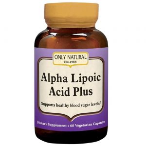 Only Natural, Ácido alfa-Lipóico Plus 200 mg - 60 Cápsulas Vegetarianas