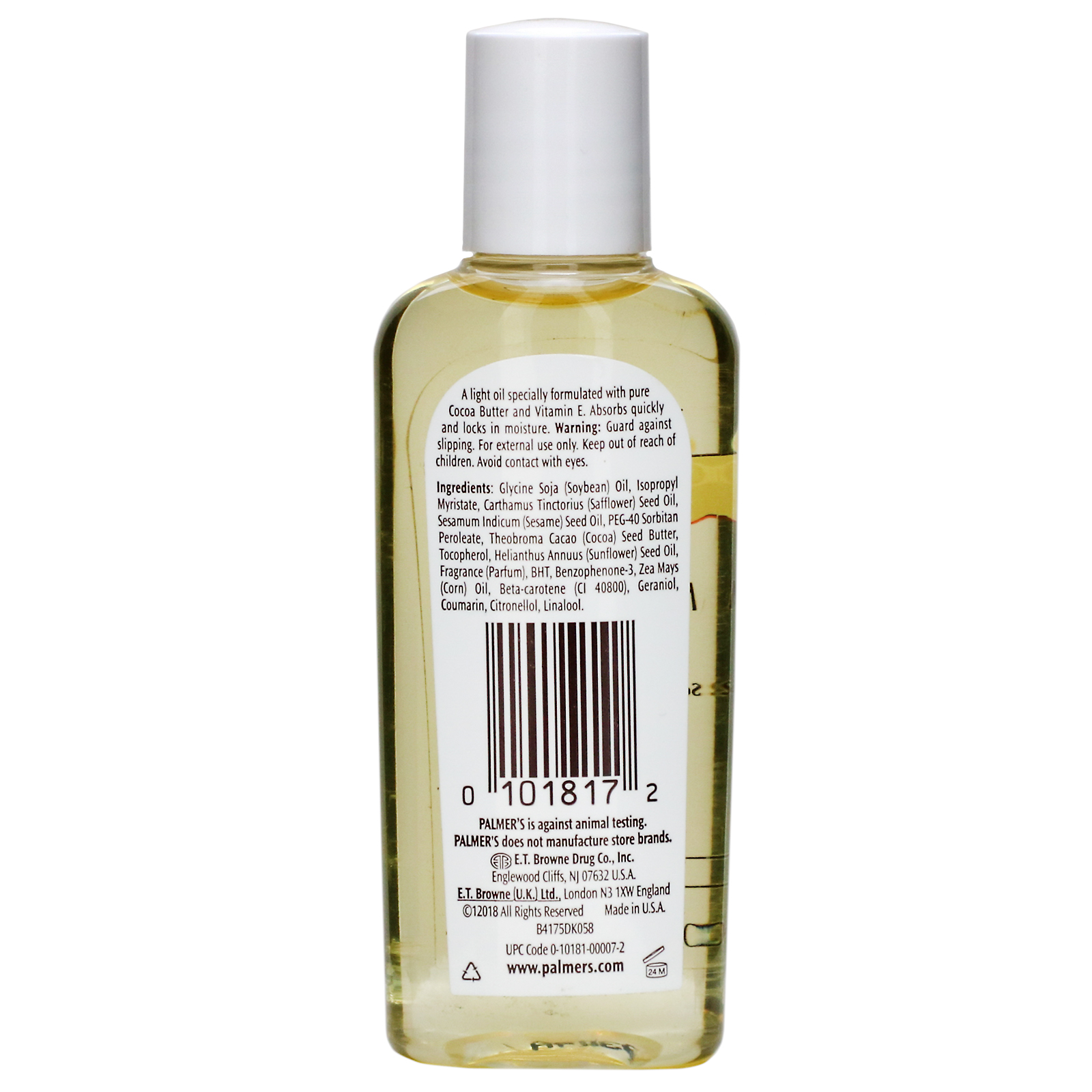Palmer's, Cocoa Butter Formula, Moisturizing Body Oil With Vitamin E, 1.7 oz (50 ml) - Imagem 2