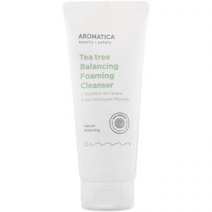 Aromatica, Tea Tree Balancing Foaming Cleanser, 6.3 oz (180 g)