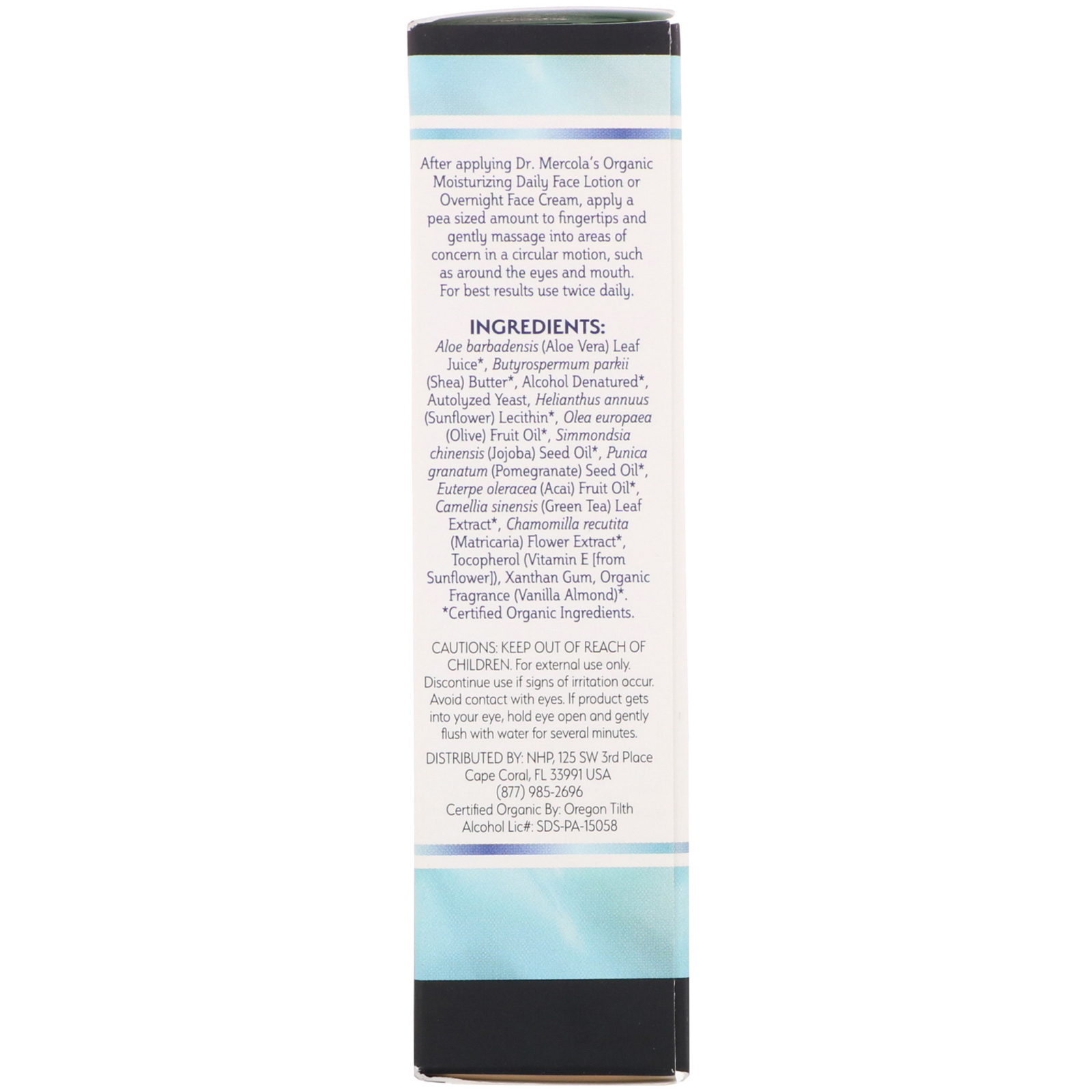 Dr. Mercola, Tratamento Orgânico de Renovação para os Olhos e Rugas, 1 fl oz (30 ml) - Imagem 3