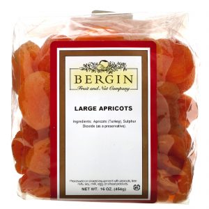 Bergin Fruit and Nut Company, Damascos Grandes, 454 g (16 oz)