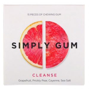 Simply Gum, Chicletes Cleanse, 15 Unidades