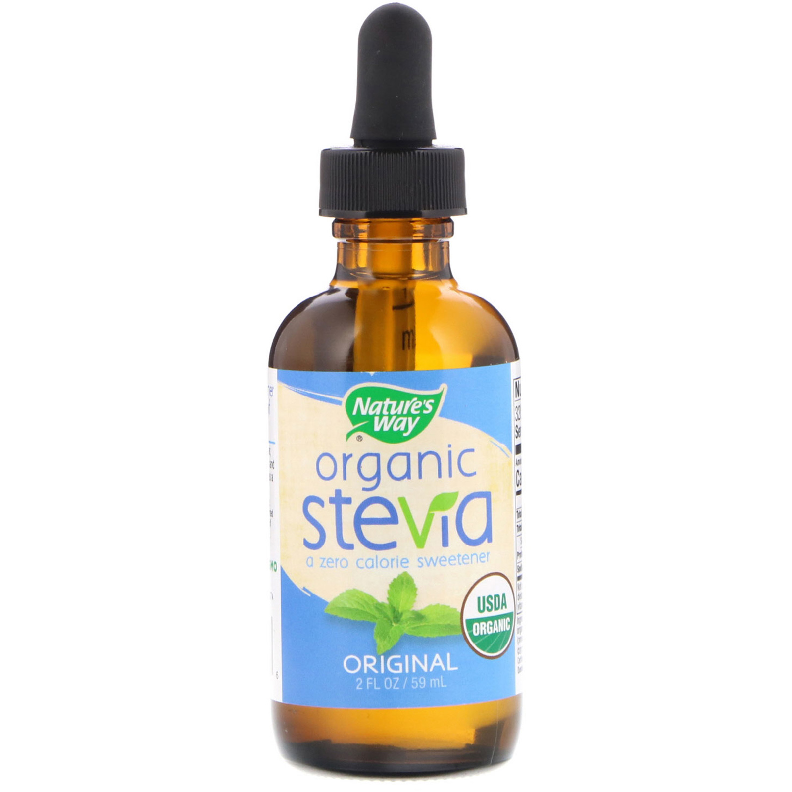Nature's Way, Stévia Orgânica, Original, 2 fl oz (59 ml)