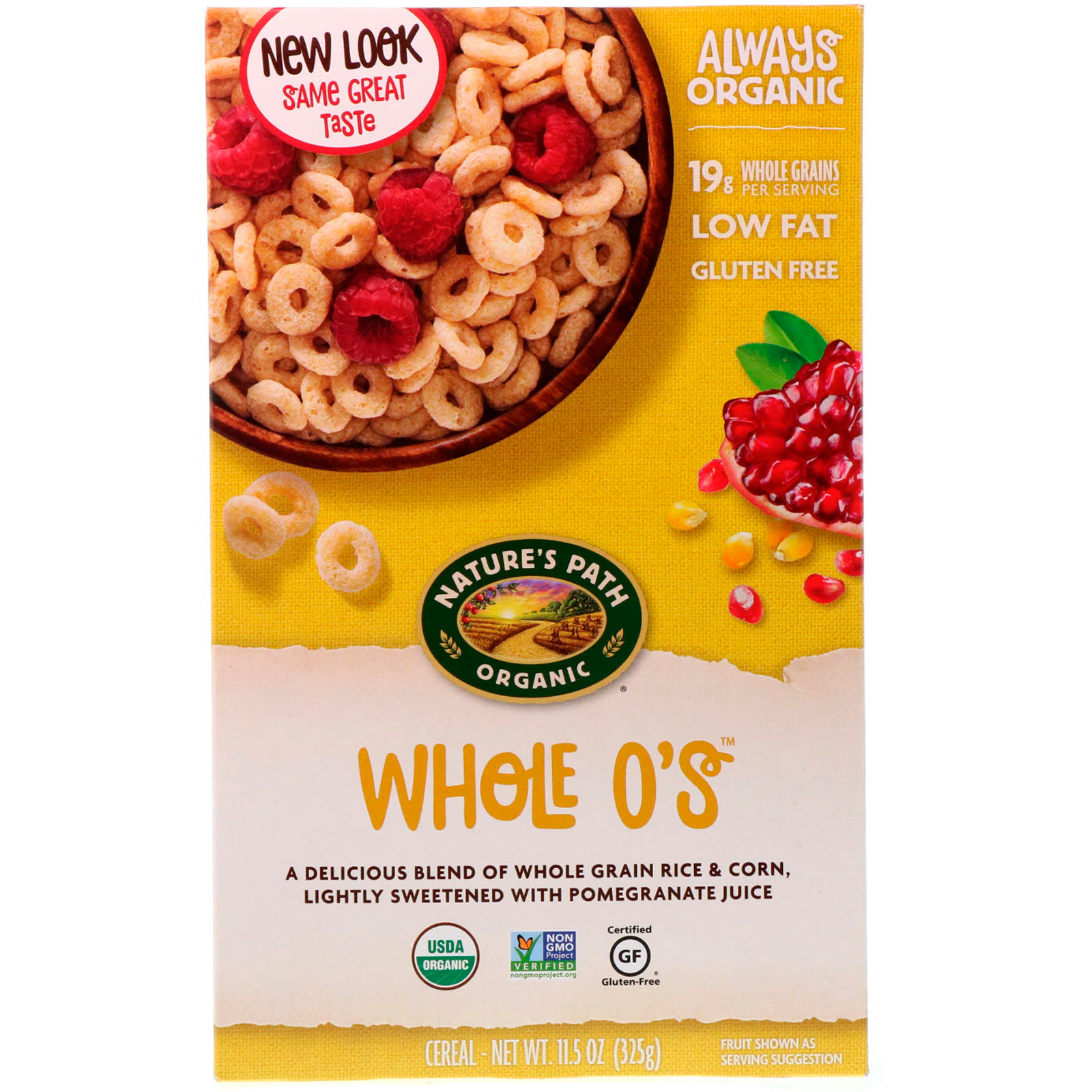 Nature's Path, Cereal Whole O's, 325 g