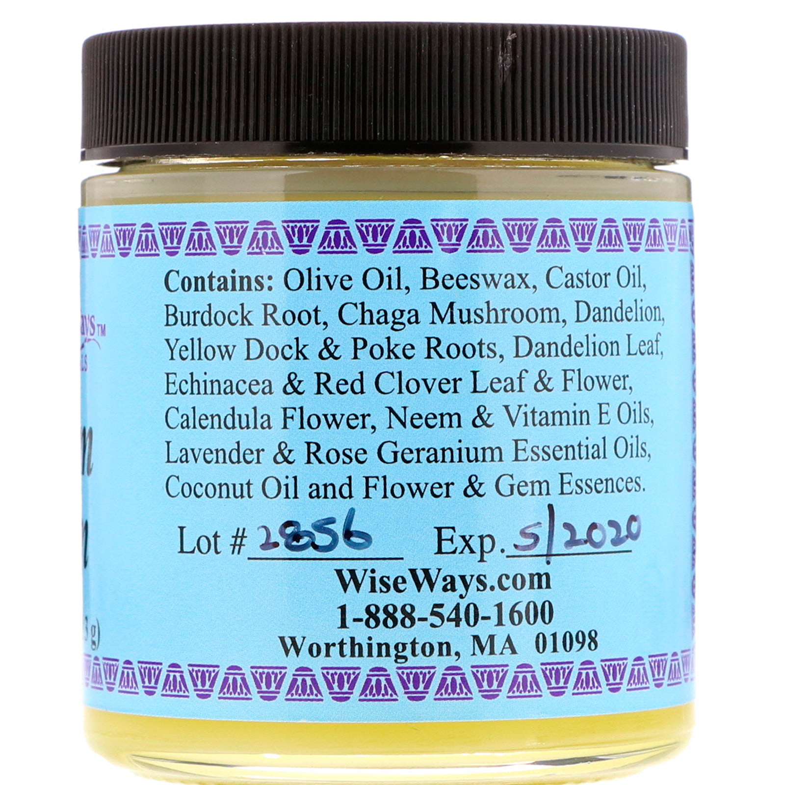 WiseWays Herbals, Pomada para o Peito, 4 oz (113 g) - Imagem 2