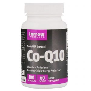 Jarrow Formulas, Co-Q10, 100 mg, 60 Cápsulas