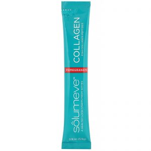 Solumeve, Peptídeos de Colágeno com Vitamina C e Ácido Hialurônico, Romã, 30 Envelopes, 5,15 g (0,18 oz) Cada