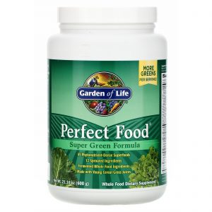 Garden of Life, Perfect Food, Fórmula Super Green, 600 g (1,3 lbs)