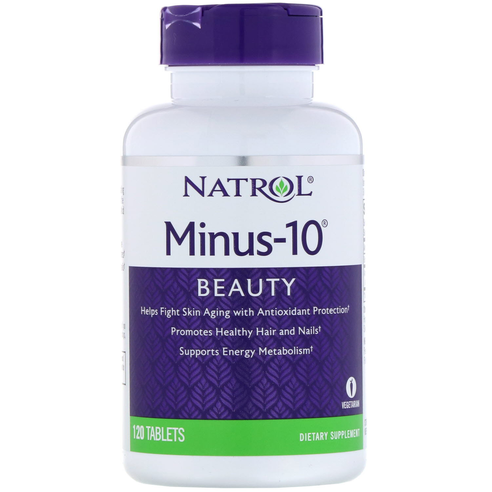 Natrol, Minus-10, 120 Comprimidos - Imagem 3