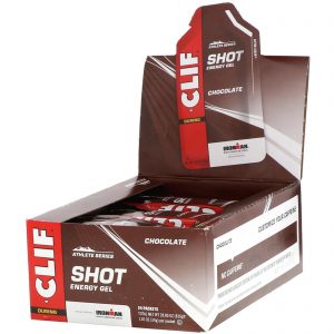 Clif Bar, Dose de Gel Energizante, Chocolate, 24 Pacotes, 1.2 oz (34 g) Cada