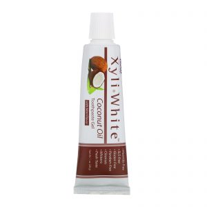 Now Foods, Soluções, XyliWhite, Gel Dental, Óleo de Coco, Sabor Menta, 28 g