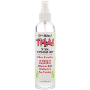 Thai Deodorant Stone, Crystal Deodorant Mist, 240 ml (8 oz)