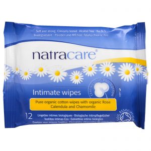 Natracare, Absorventes Íntimos de Algodão Orgânico Certificado, 12 Absorventes