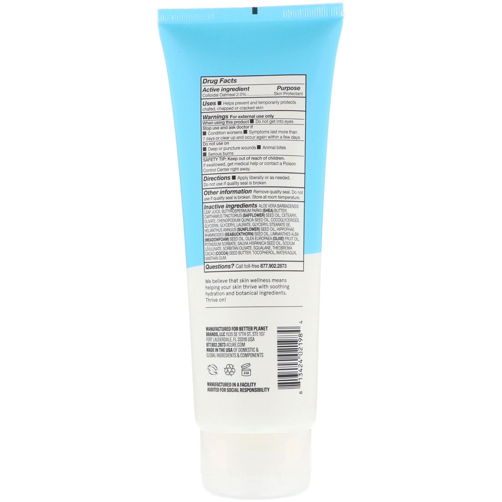Acure, Loção Diária para Dermatite, 8 fl oz (236,5 ml) - Imagem 2