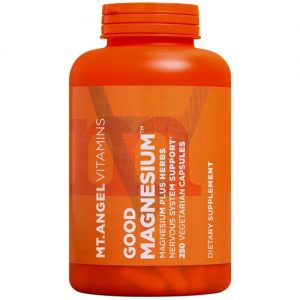 Mt Angel Vitamins, Magnésio 200 mg - 250 Cápsulas Vegetarianas
