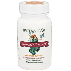 Vitanica, Woman's Passage™ Suporte à Menopausa - 30 Cápsulas Vegetarianas