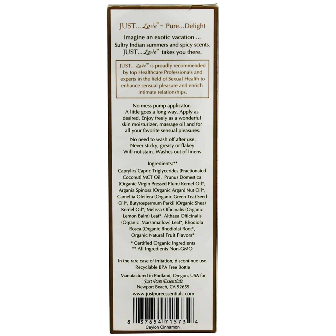 Just Pure Essentials JUST Love, Canela de Ceilão - 2 oz - Imagem 2