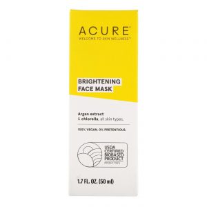 Acure Organics, Máscara Facial Clareamento - 50 ml