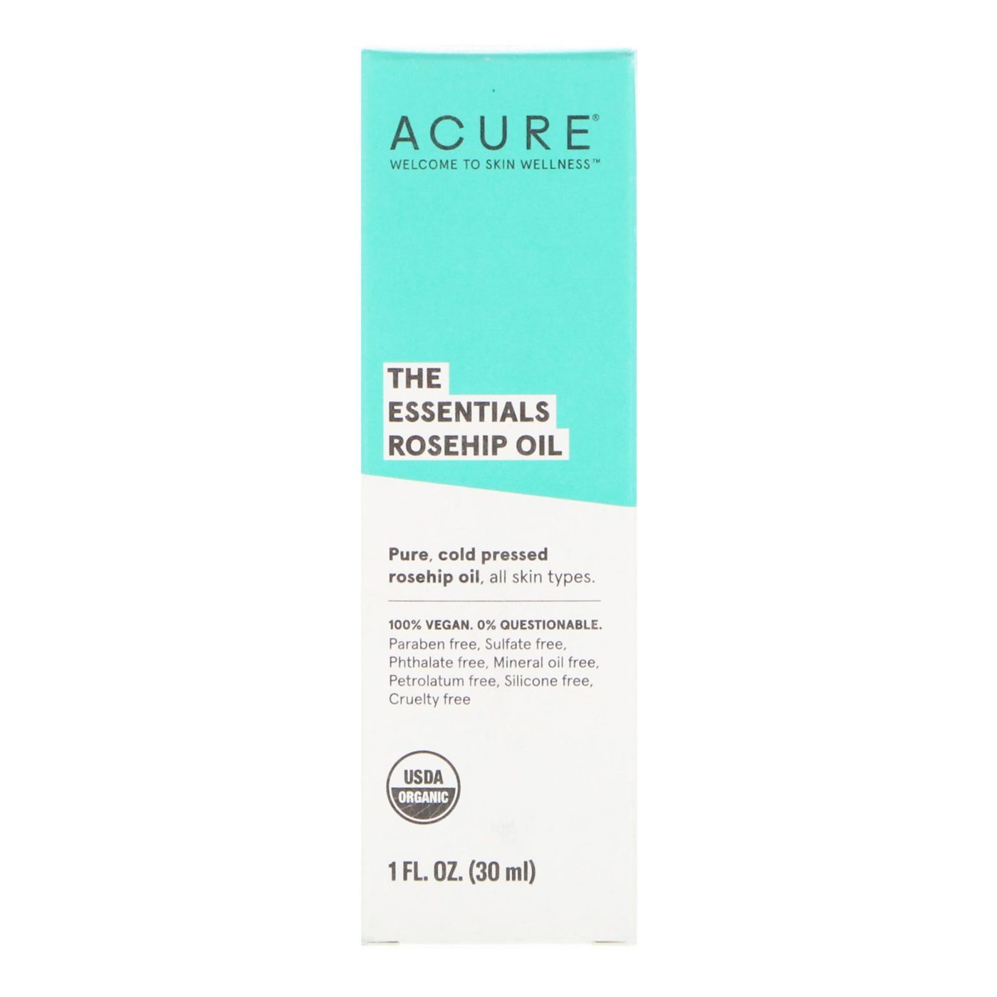 Acure Organics, Óleo de Rosa Mosqueta - 30 ml
