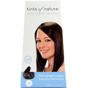 Tints of Nature, Tintura Permanente Para Cabelo, Castanho - 3N Natural Dark - 130 ml (4.4 fl oz)