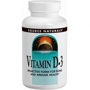 Source Naturals, Vitamina D 1000 UI - 200 Tabletes