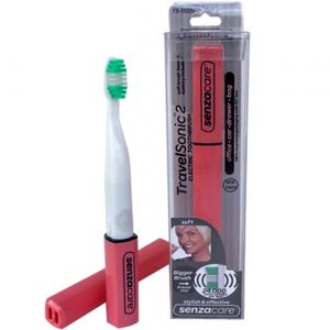 Senzacare TravelSonic2 Sonic ToothPincel, Rosa - 1 toothPincel
