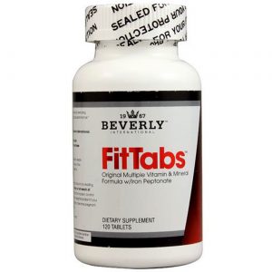 Beverly International, FitTabs™ Multi Vitaminas & Minerais - 120 Tabletes