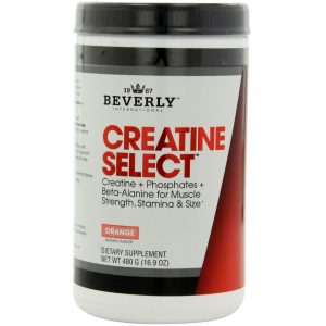 Beverly International, Creatina Select, Sabor Laranja - 480 g