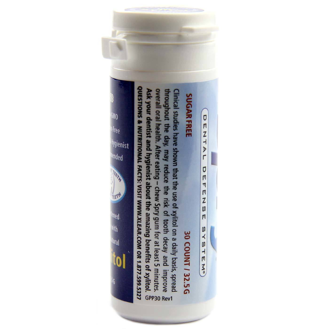 Xlear Spry Chewing Gum, Hortelã-pimenta - 6 Pack, 30 Count - Imagem 4
