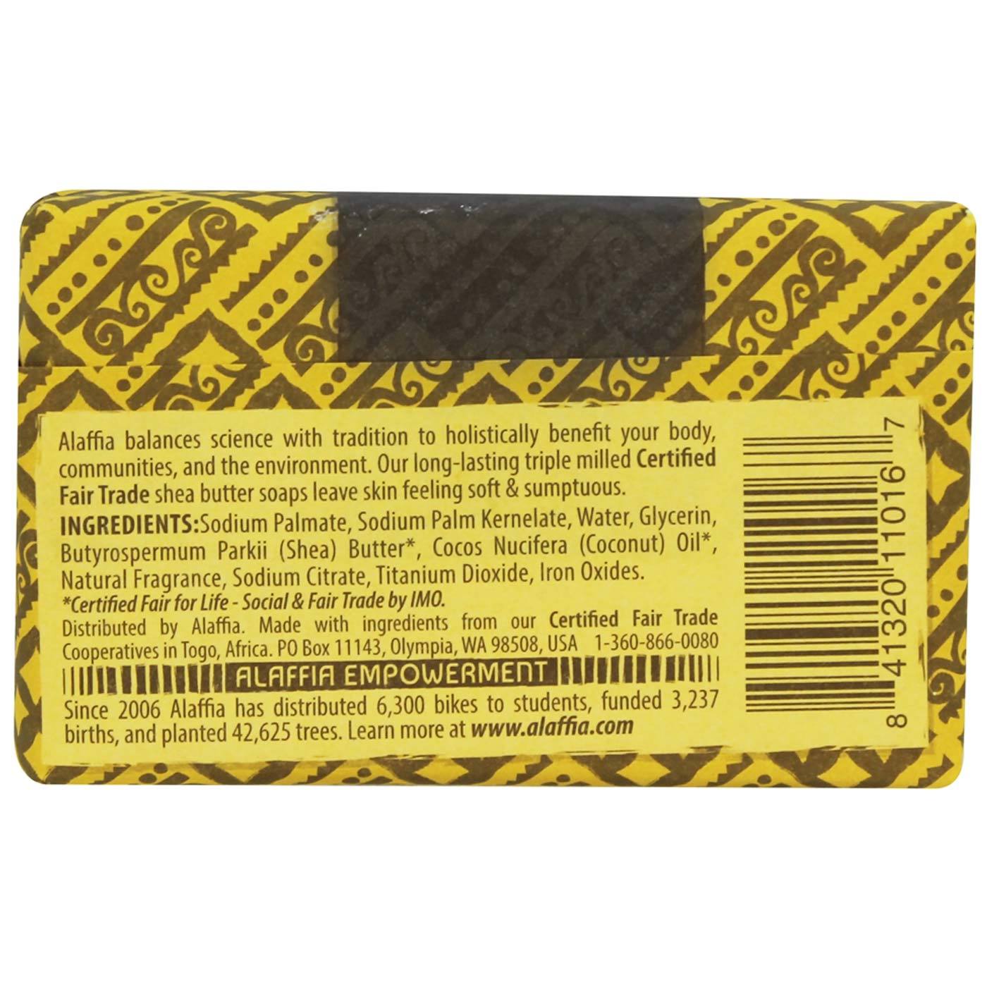 Alaffia Triple Milled Soap, Manteiga de xarope de coco com abacaxi - 5 oz - Imagem 2