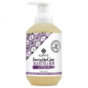 Alaffia, Espuma de Sabão de Karité para as mãos, Lavanda - 533 mL