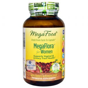MegaFood, MegaFlora® para Mulheres - 90 Cápsulas