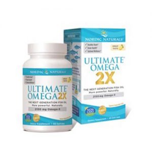 Nordic Naturals, Ultimate Omega 2X, Limão - 2150 mg - 60 Cápsulas em Gel