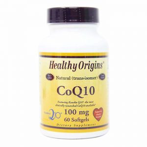 Healthy Origins, CoQ10 100 mg - 60 Cápsulas em Gel