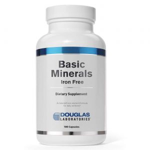 Douglas Labs Minerais Básicos - Sem Ferro - 180 Cápsulas