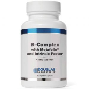 Douglas Labs, Complexo B com Metafolin® e Fator Intríseco - 60 Cápsulas Vegetarianas