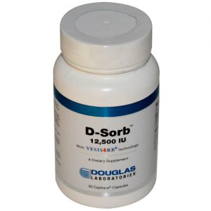 Douglas Labs D-Sorb 12,500 IU - 30 Caplique Cápsulas