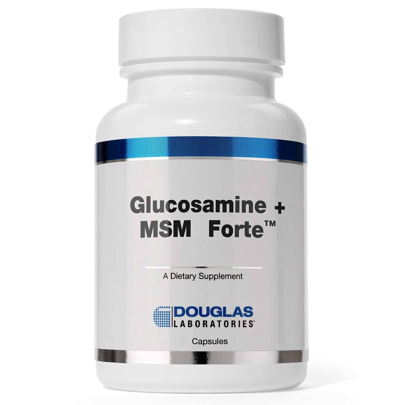 Douglas Labs Glucosamina + MSM Forte - 60 Cápsulas