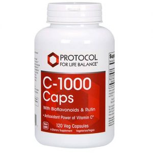 Protocol for Life Balance, C-1000 com Bioflavanóides e Rutina - 120 Cápsulas