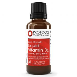 Protocol for Life Balance, Vitamina D3 Líquida de Força Extra 2000 UI - 30 ml