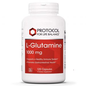 Protocol for Life Balance, L-Glutamina 1000 mg - 120 Cápsulas