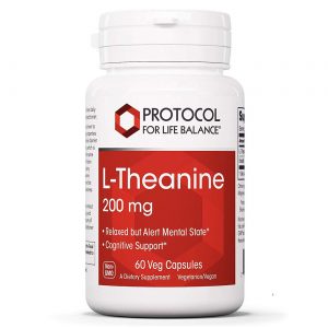 Protocol for Life Balance L-Theanine - 200 mg - 60 Cápsulas Veg