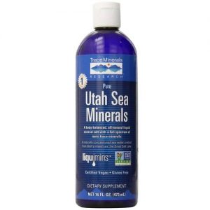 Trace Minerals Research Utah Sea Minerais - 16 oz